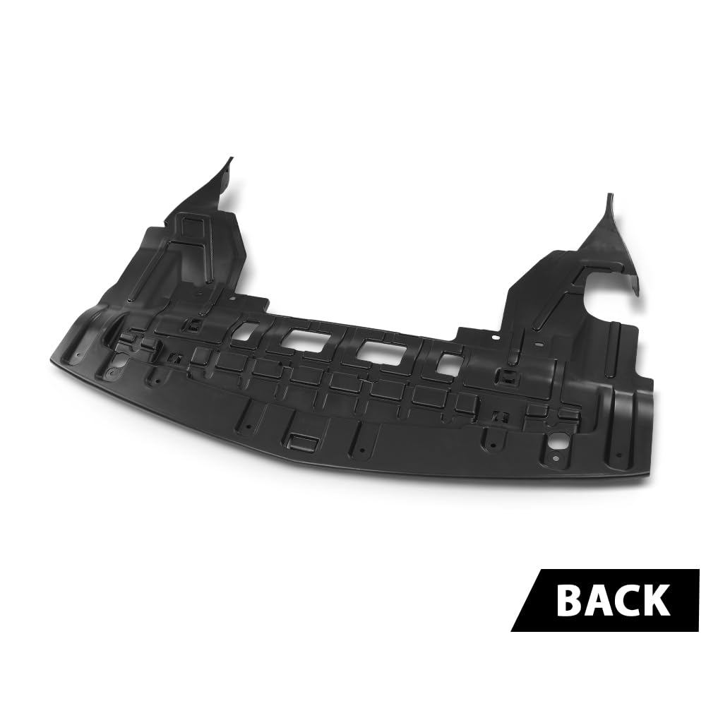 G-PLUS Engine Splash Shields Front Compatible with Buick Encore (submodel: Base, Convenience, Leather, Premium) 2013 2014 2015 2016, Fit Buick Encore Sport Touring 2016 94550786, GM1228150 Black