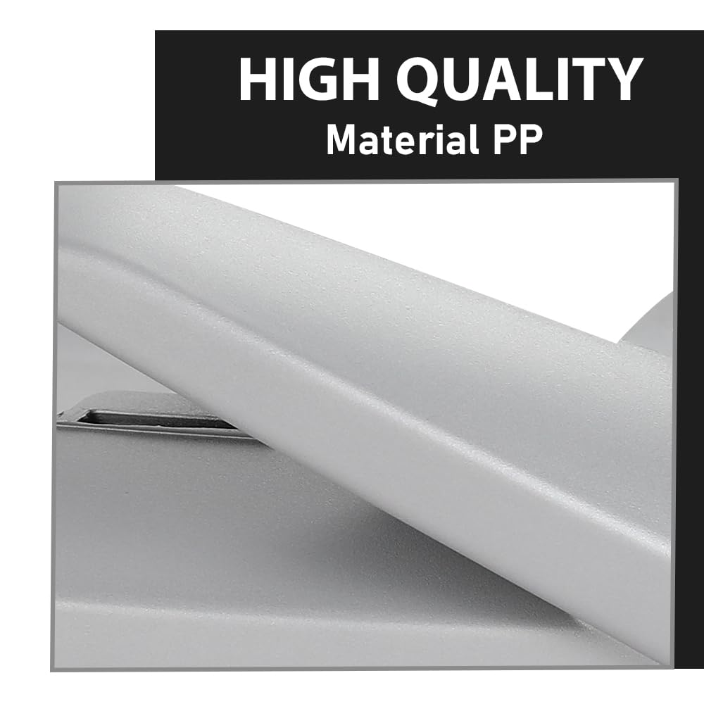 G-PLUS Front Lower Air Dam Deflector Valance Apron, Compatible with Audi Q5 SQ5 2021-2024, 80A807531DIX3, AU1095113