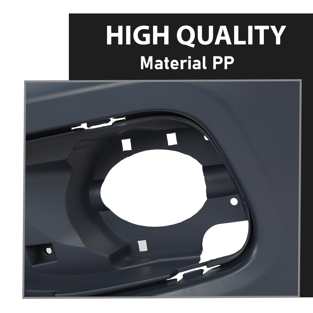 G-PLUS Front Upper Bumper Cover Compatible with Jeep Cherokee 2019-2023, 68406536AD, CH1014141, Primed Black