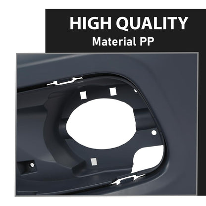 G-PLUS Front Upper Bumper Cover Compatible with Jeep Cherokee 2019-2023, 68406536AD, CH1014141, Primed Black