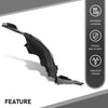 G-PLUS Front Left Fender Liner Inner Assembly, Compatible with Benz GLC300 GLC350e GLC43 GLC63 2016-2023, Driver Side, 2536910303, MB1248188