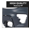 G-PLUS 1PC Front Upper Bumper Cover Compatible with Jeep Renegade Non Trailhawk 2019 2020 2021 2022, 6VM44TZZAA, CH1014136, Black