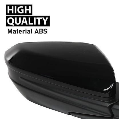G-PLUS Power Mirror w/ 3-Pin Right Passenger Side Compatible with Honda Civic DX 2016-2020/Fit Honda Civic LX 2015-2021 Manual Folding 76208TBAA03ZA-PFM 76208TBAC03ZA-PFM Glossy Black