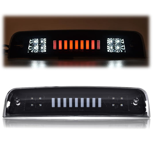 G-PLUS Truck Third 3rd Tail I Brake Light Cargo High Mount Stop Lamp Compatible With 2009-2010 Dodge Ram 1500 2010 Dodge Ram 2500 3500 2011-2017 Ram 1500 2500 3500