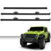 G-PLUS Trail Rail System Tie Down Rails Compatible with Jeep Gladiator 2020 2021 2022 2023