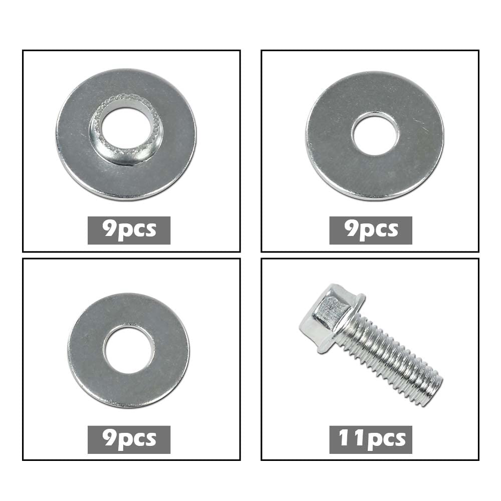 G-PLUS Plastics Bolt Kit Compatible with Honda Cr 60 80 85 125 250 450 480 500