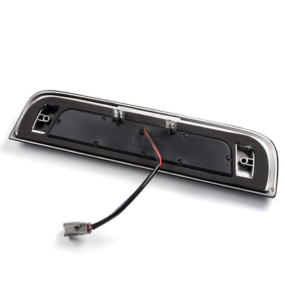 G-PLUS Rear LED Third Brake Light Compatible With 2014-2018 Chevy Silverado/GMC Sierra1500/2500HD/3500,3RD Cargo Led Tail Lamps Chrome Housing,Smoky Clear Lens