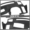 G-PLUS TPE Dash Cover Dashboard Compatible with Infiniti FX35 FX45 2003 2004 2005 Black