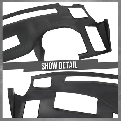 G-PLUS TPE Dash Cover Dashboard Compatible with Infiniti FX35 FX45 2003 2004 2005 Black