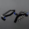 G-PLUS Silicone Radiator Hose Pipe Kit Compatible with Jeep Wrangler YJ/TJ 2.4L 4.2L 1987-2006, 3-Ply Nylon Silicone 4.5mm Thickness, Black