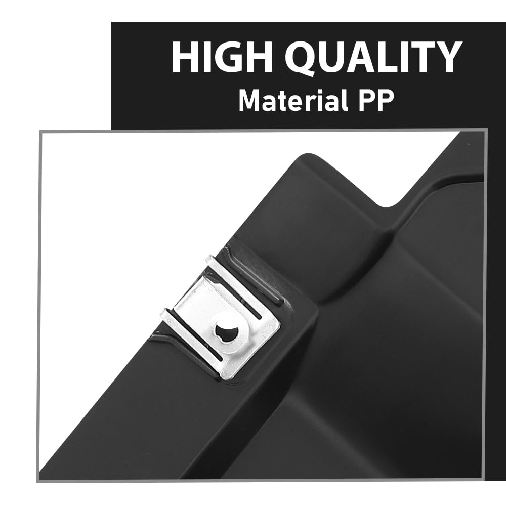 G-PLUS Fender Liner Front Passenger Right Side Compatible with Audi Q3 & Q3 Quattro 2015-2018 8U0853888D, AU1249139 Black