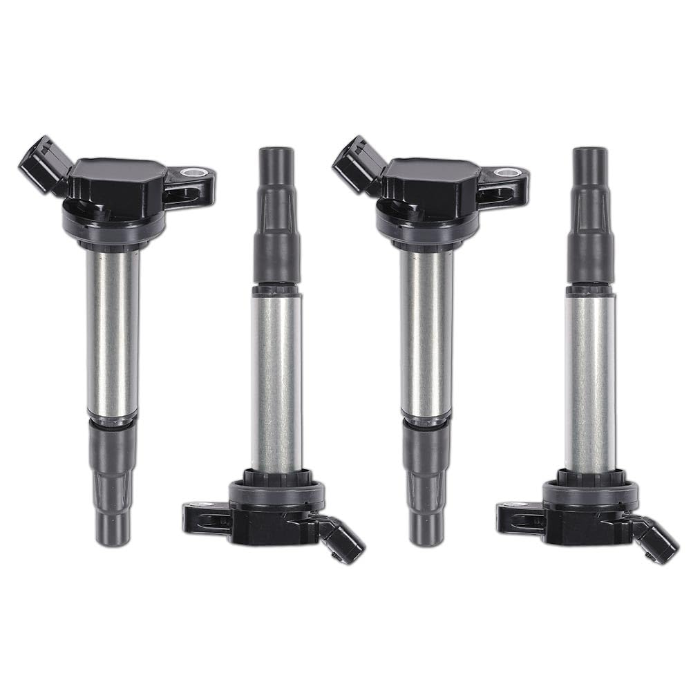 G-PLUS 4Pcs Ignition Coils 90919-02258 Denso Fit Toyota Corolla 2009-2019/Matrix 2009-2014 /Prius 2010-2015,Fit Scion XD 2008-2014,Fit Pontiac Vibe 2009-2010,Fit Lexus CT200H 2011-2016