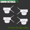 G-PLUS Lower Body Molding Trim Retainer Clips Compatible with 1981-1988 Oldsmobile Cutlass, Complete Lower Body Molding Clips Install Full Set 14 PCS