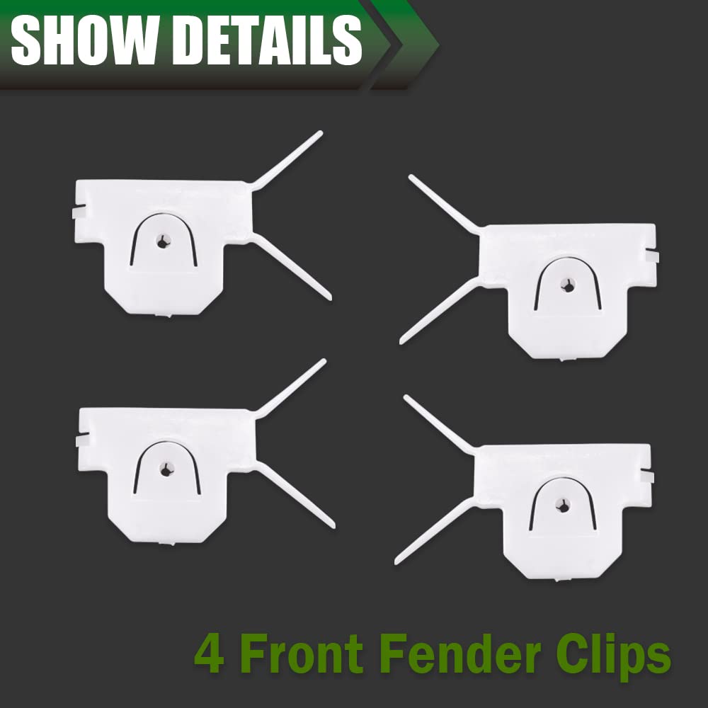 G-PLUS Lower Body Molding Trim Retainer Clips Compatible with 1981-1988 Oldsmobile Cutlass, Complete Lower Body Molding Clips Install Full Set 14 PCS