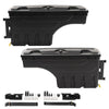 G-PLUS Truck Bed Storage Box Tool Box Driver and Right Passenger Side Compatible with 2007-2020 Toyota Tundra Rear Tool Box 2PCS Set Black