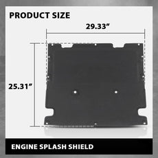 G-PLUS Engine Splash Shield for Audi Q5 Q5 PHEV SQ5 2018-2023 Close-up View