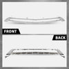 G-PLUS Front Chrome Grille Surround Bumper Cover Compatible with Audi Benz GLK 250 GLK 350 Base Bluetec 4Matic 2013-2015 2048851822, MB1095111