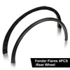 G-PLUS Fender Flares Compatible with Tesla Model Y 2020 2021 2022 2023 2024 Wheel Opening Molding Arch Trim 4PCS Matte Black