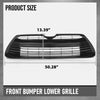G-PLUS Front Bumper Lower Grille Assembly Compatible with Toyota Corolla LE XLE 2023-2024 5310212230 Glossy Black