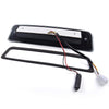 G-PLUS LED High Mount Stop Brake Light, Compatible with 09-10 Dodge Ram 1500/2010 Dodge Ram 2500 3500/11-17 Ram 1500 2500 3500 55372082AE 55372082AF Smoky lens Chrome Housing Amber Reflector