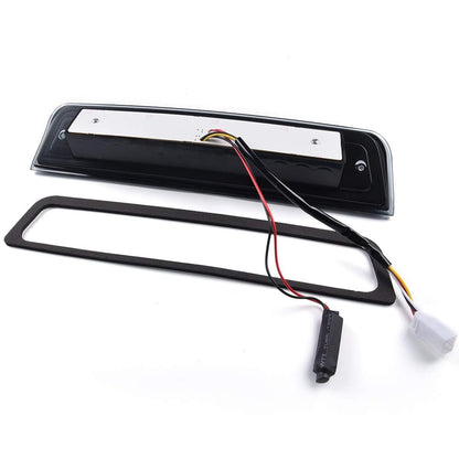 G-PLUS LED High Mount Stop Brake Light, Compatible with 09-10 Dodge Ram 1500/2010 Dodge Ram 2500 3500/11-17 Ram 1500 2500 3500 55372082AE 55372082AF Smoky lens Chrome Housing Amber Reflector