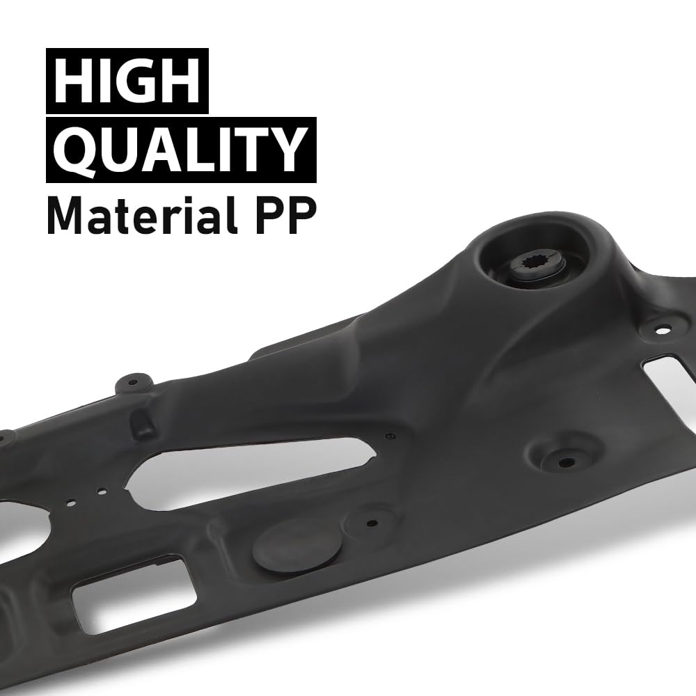 G-PLUS Radiator Support Cover Compatible with Jaguar XJ XJR575 XJR 2010-2019 Upper Deflector Assembly C2D5916, JA1224100