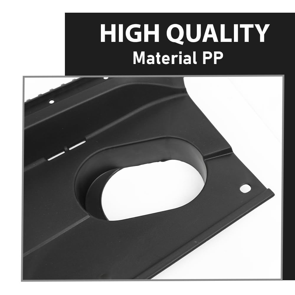 G-PLUS Radiator Shield Cover Top Upper Compatible with Hyundai Palisade 2020-2022 86391S8000 Black