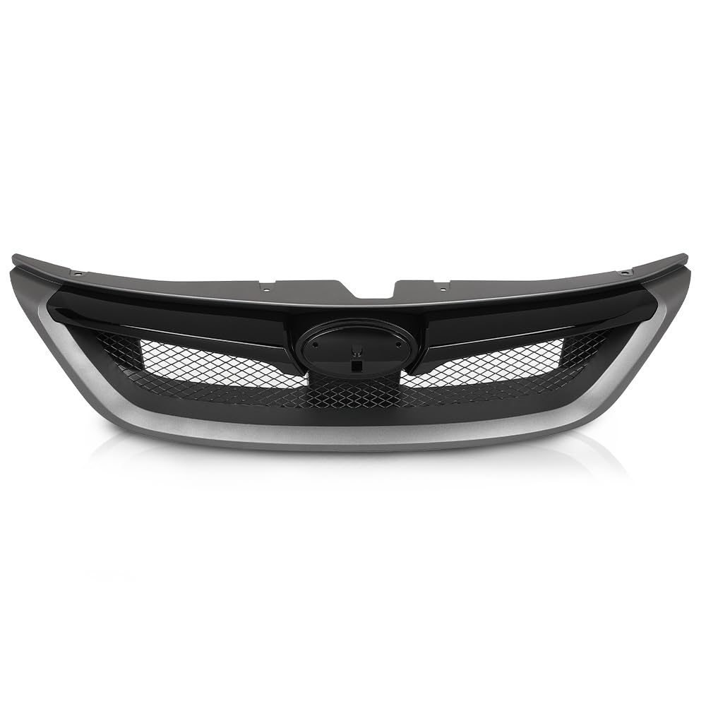 G-PLUS Front Bumper Grille Assembly Compatible with Subaru Impreza WRX 2011-2014 91121FG100