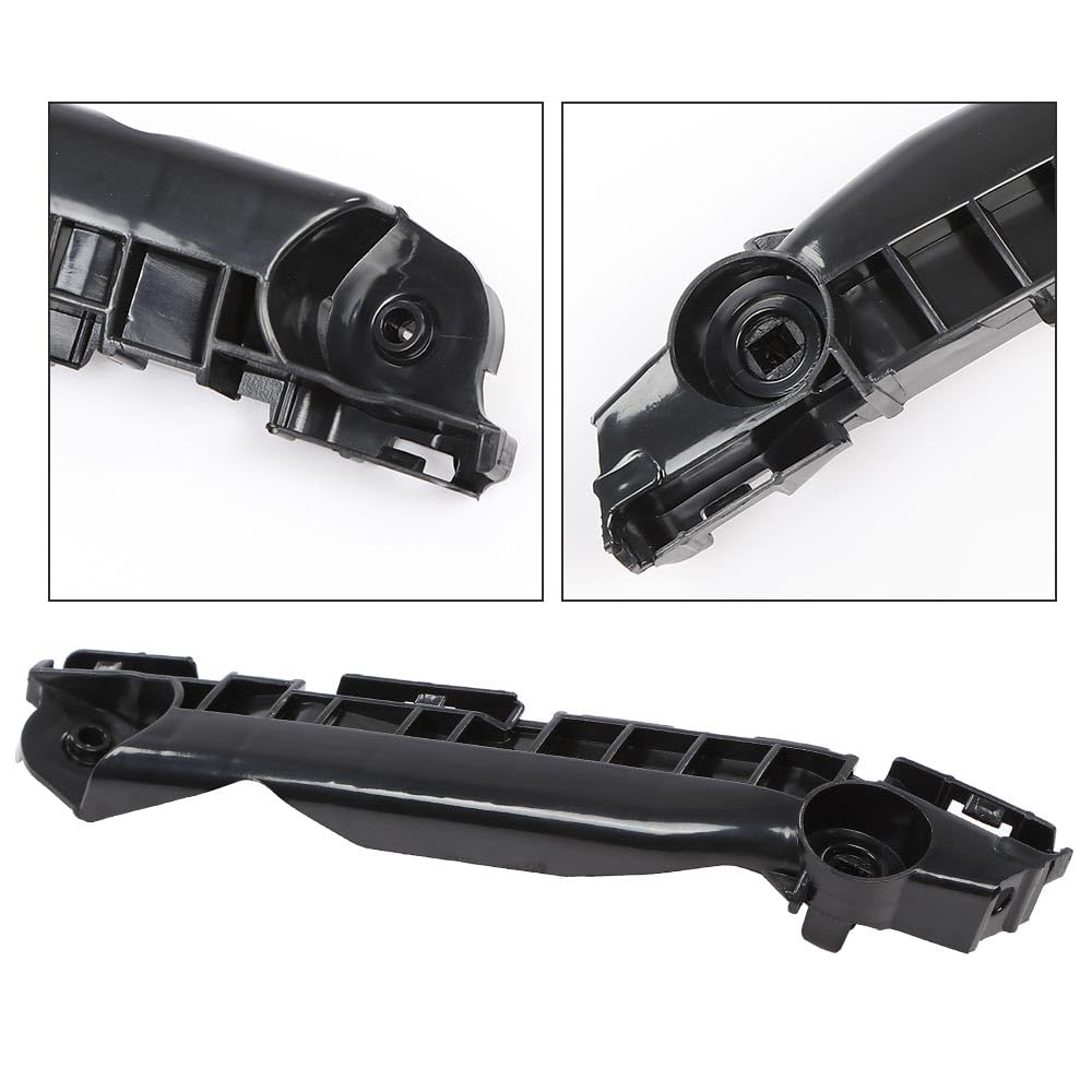G-PLUS Front Left & Right Side 1pair Bumper Brackets Compatible with Toyota Yaris Hatchback 2007-2011 525350D040, 525360D040, TO1033115, TO1032115