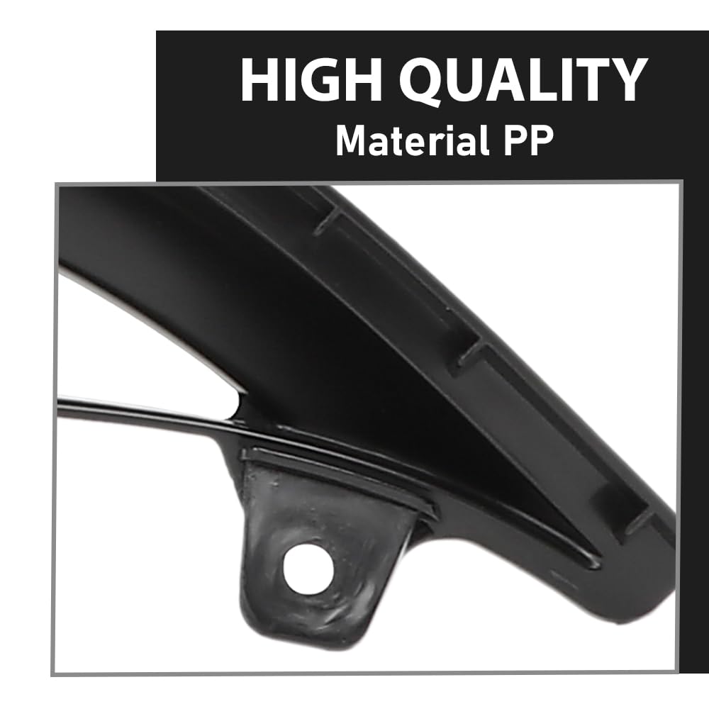 G-PLUS Front Bumper Lower Center Grille Cover Vent Trim, Compatible with Audi Q7 S-Line 2010-2015, 4L0807683C, 4L0807683E01C