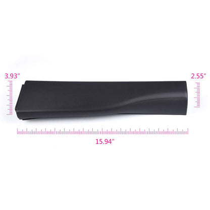G-PLUS Step Side Tailgate Molding Trim Cap Compatible for 2008-2016 Ford F250 F350 F450 Super Duty (Designed for Tailgates with Flex Step Only) Molding Trim End Cover Caps, Right Left 15.94"(2Pcs)