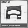 G-PLUS Dash Bezel Speedometer Surround Trim Panel w/Pedal Switch Hole Compatible with Ford F150 2004-2008/Fit Lincoln Mark LT 2006-2008/Not Fit any 2004 Ford F150 Heritage (Old Style)