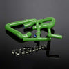 G-PLUS Silicone Radiator Coolant Pipe Hose Kit Clamps Compatible With 1997-2001 Austin/Rover For Mini Cooper S/MPI 1275 1.3L,Green