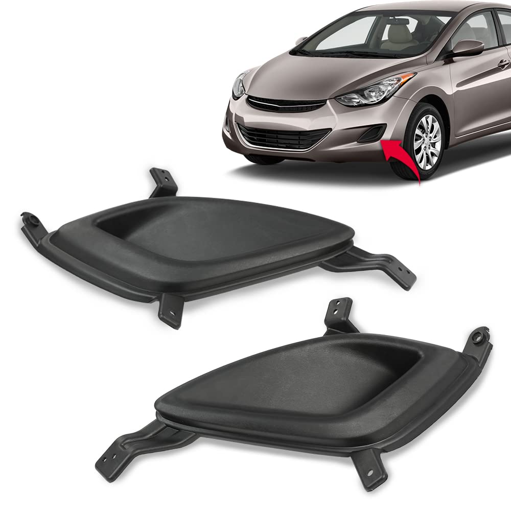 G-PLUS Fog Light Covers Bezel Compatible with 2011-2013 Elantra GL GLS L Limited 865643Y000 HY1039112 865633Y000 HY1038112 Left Driver Right Passenger Side 2pcs