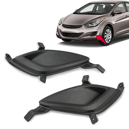 G-PLUS Fog Light Covers Bezel Compatible with 2011-2013 Elantra GL GLS L Limited 865643Y000 HY1039112 865633Y000 HY1038112 Left Driver Right Passenger Side 2pcs