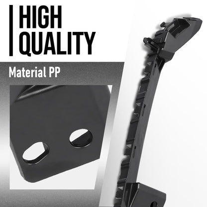 G-PLUS Bumper Bracket Set Front Left and Right Side Compatible with Cadillac XT5 (submodel: Base, Platinum) 2017 2018 2019, Fit Cadillac XT5 Livery 2021 2022 2023 84172893, 84172892 Black