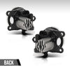 G-PLUS Front Left & Right Fog Light Lamp Compatible with Volvo XC40 2018-2020 Fit Polestar 2 2021-2023 31689174, 31689175 Black