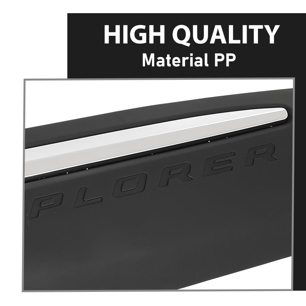 G-PLUS Front Right Lower Door Moulding Chrome Trim, Compatible with Ford Explorer 2020-2023, Passenger Side