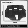 G-PLUS Engine Splash Shields Rear Compatible with Kia Optima 2016-2020 29130D4000, KI1228162