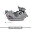 G-PLUS Rear Right Bumper Reflector Tail Light Turn Signal Lamp, Compatible with Toyota RAV4 2013-2015, 814800R020, TO1185107
