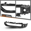 G-PLUS Front Right Side Bumper Face Bar Lower Grill Trim Cover Compatible with Porsche Cayenne Models Base and S Versions 2019-2023; Not Fit Turbo or Sport Design Package Models Black