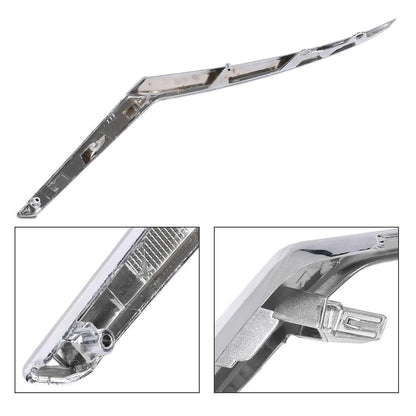 G-PLUS Front Right Side Bumper Cover Molding Chrome Trim 1pc Silver Compatible with Nissan Kicks 2021-2023 (For S And SV Models) NI1047111, 191275878071, 620745R00A