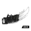 G-PLUS Front Right Bumper Grille Insert Chrome, Compatible with Lincoln MKX 2016-2018, Passenger Side, FA1Z8200AA, FO1200597 Black&Silver