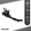 G-PLUS Front Left Headlight Bracket, Compatible with Audi Q5 SQ5 2018 2019 2020, Headlamp Support Driver Side, 80A805607, AU2508105