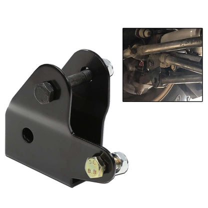 G-PLUS Front Track Bar Drop Bracket Compatible with Jeep Wrangler 1997-2006 TJ/Fit for Jeep Cherokee XJ 1984-2001/ Fit for Jeep Grand Cherokee ZJ 1993-1998 Black