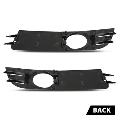 G-PLUS Pair Fog Light Trim, Compatible with Audi A6 Base 2006-2008/ A6 Quattro Base 2005-2008, Left Driver & Right Passenger Side 2PCS, 4F0807682A01C, 4F0807681A01C