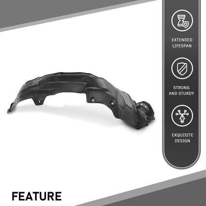 G-PLUS Front Left Inner Fender Liner Compatible with Toyota RAV4 2013-2018 538760R060