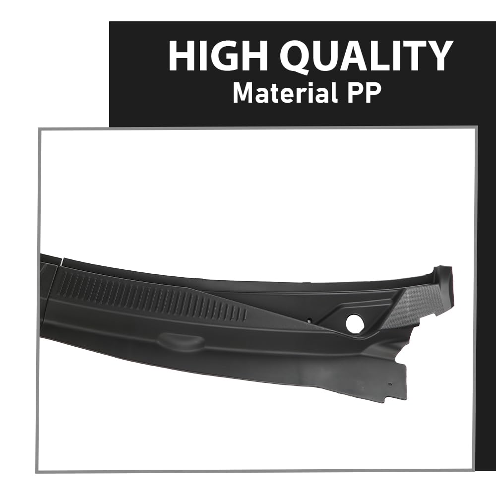 G-PLUS Windshield Wiper Cowl Panel Cover Replacement Compatible with Jeep Grand Cherokee 2006-2010 2Pcs 55156853, 55156852