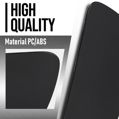 G-PLUS Headlamp Washer Cover Cap Pair Compatible with Volvo S90 / V90 / V90 Cross Country 2017 2018 2019 2020 2021 2022 2023 2024 2025 39839830, 39839842 Glossy Black