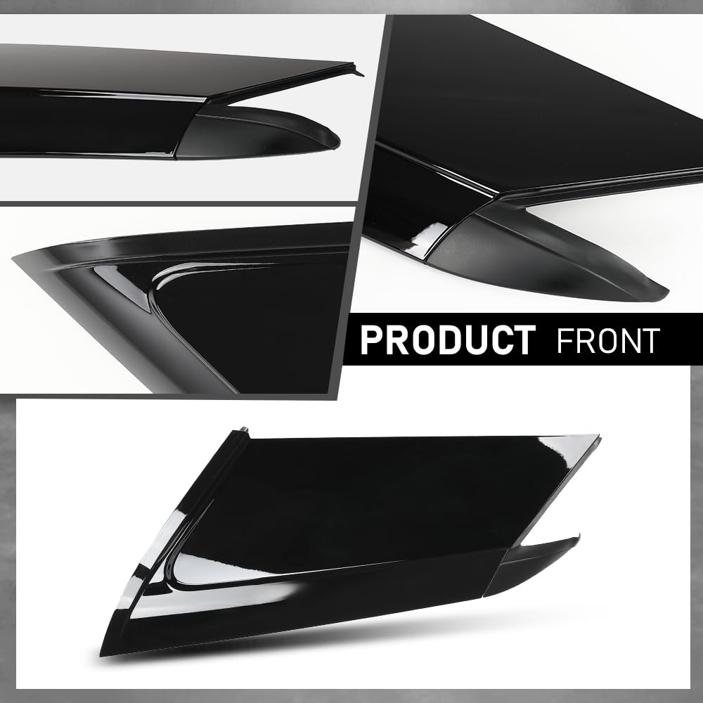 G-PLUS Rear Outside D Pillar Molding Trim Compatible with Range Rover Sport 2014-2022 2PC